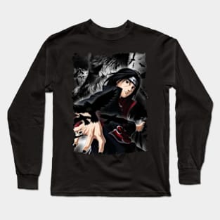 ITACHI UCHIHA MERCH VTG Long Sleeve T-Shirt